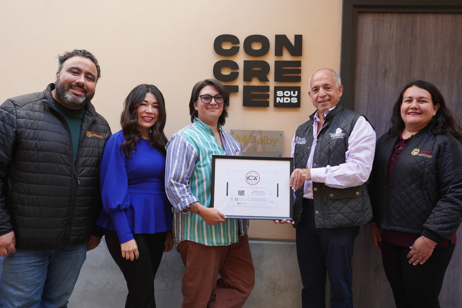 SECRETARÍA DE ECONOMÍA ENTREGA PRIMERA CERTIFICACIÓN DE LA INDUSTRIA AUDIOVISUAL EN CATEGORÍA DE PROVEEDURÍA