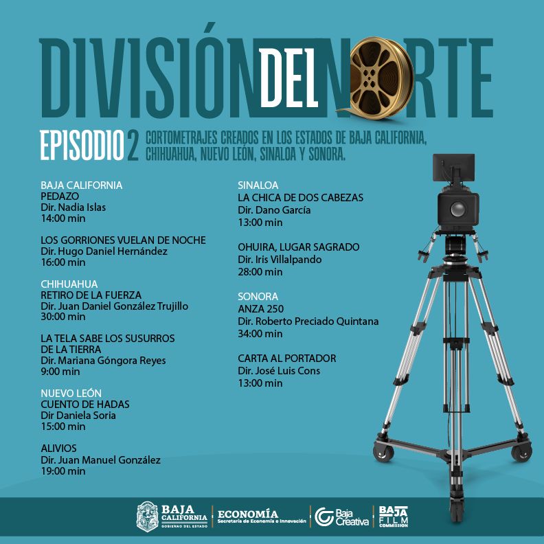 INVITA SEI A DISFRUTAR DE LA MUESTRA CINEMATOGRÁFICA “DIVISIÓN DEL NORTE: EPISODIO 2”